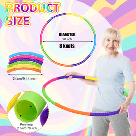 Sratte detachable hoop with snap blocks for fast assembly and versatile use