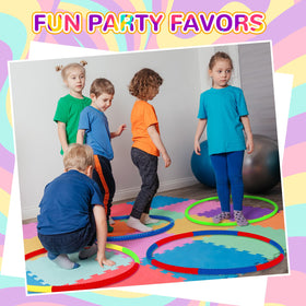 Sratte durable plastic hoop designed for long-lasting use.