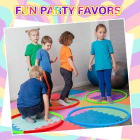 Sratte hoop set as a colorful party game or gift idea.