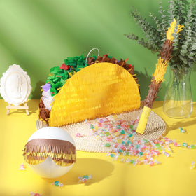 Sratte exterior yellow tissue paper creates a vibrant, eye-catching look