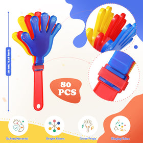 Sratte lightweight clappers with easy-grip handles for use