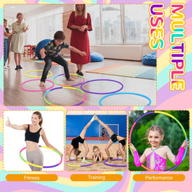 Sratte 8-section 28-inch hoop ideal for active children's routines