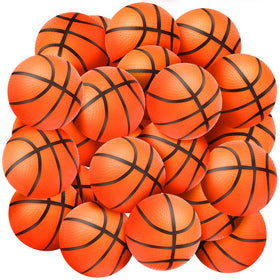 Sratte mini inflatable basketball 4in orange for safe, fun playtime with kids every day.