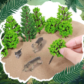 Sratte model trees forest kit adds depth to home decor and crafts
