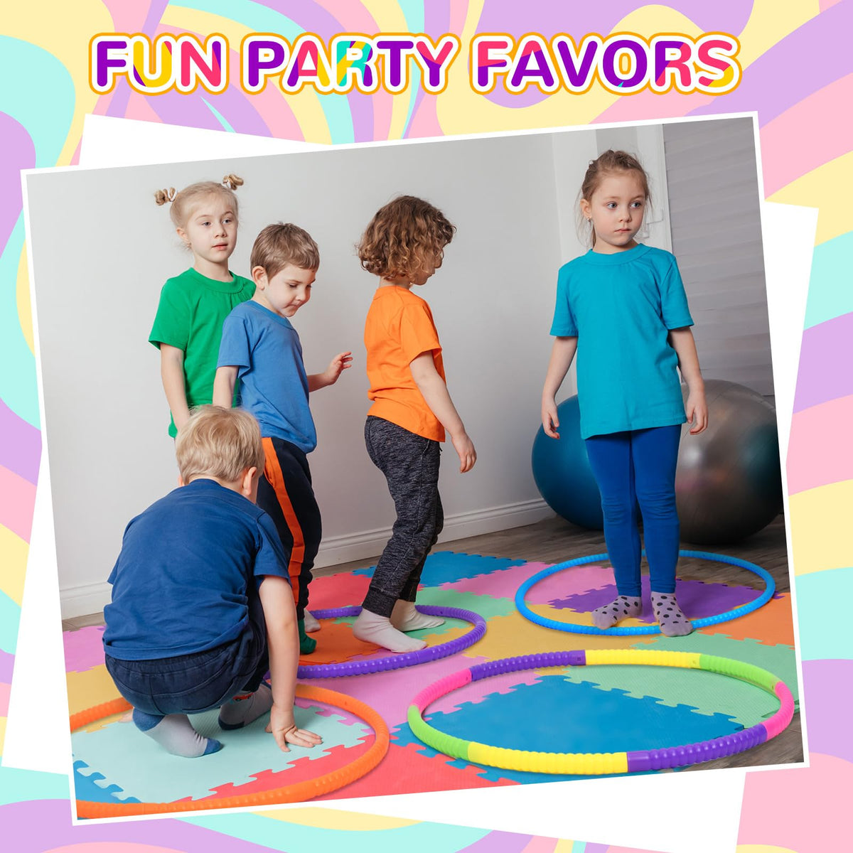Sratte party game prop for backyard and gym