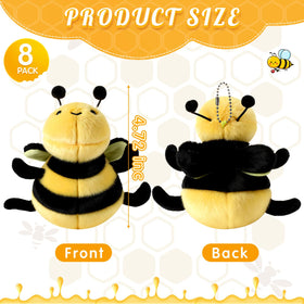 Sratte soft fabric bee plush feels cuddly and durable