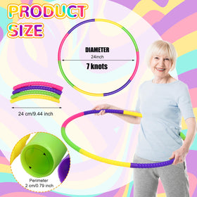 Sratte adjustable hoop demonstrates easy size changes for different ages