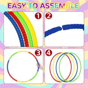 Sratte toy hoop adjustable sizes enable 24, 28, or 32 inches.