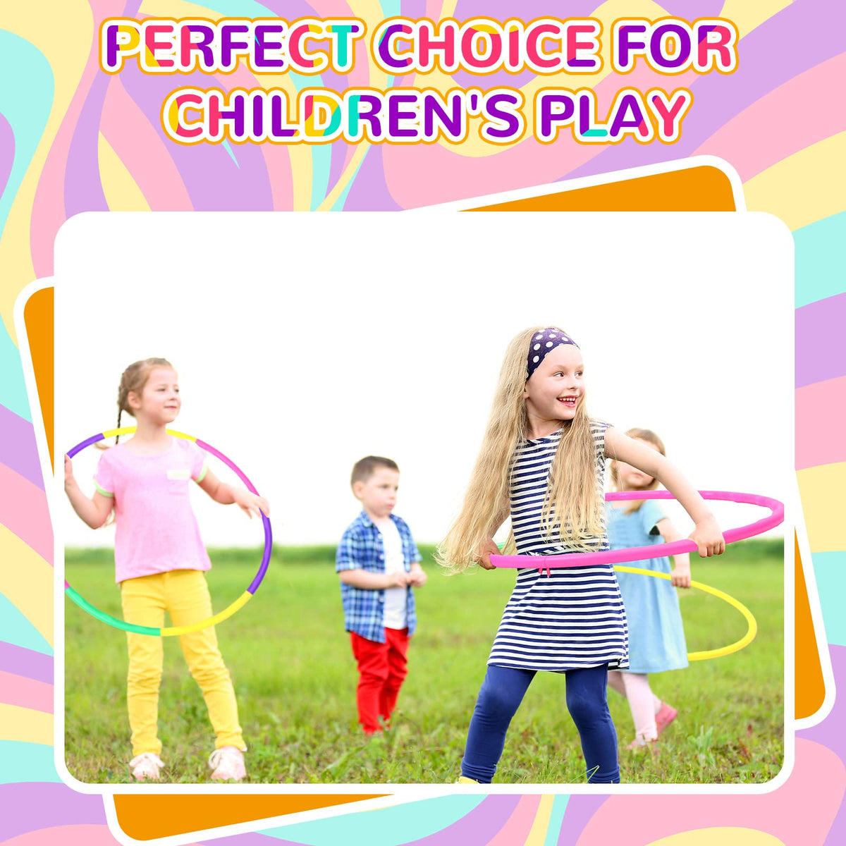 Sratte toy hoop used for outdoor play and active fun