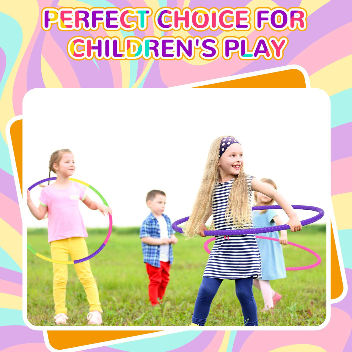 Sratte toy hoop party game prop adds playful activities to gatherings.
