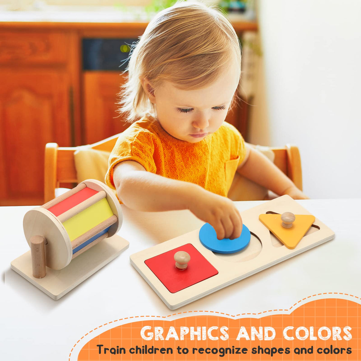 Sratte Wooden Toy Surface Detail emphasizes smooth finish and craftsmanship.