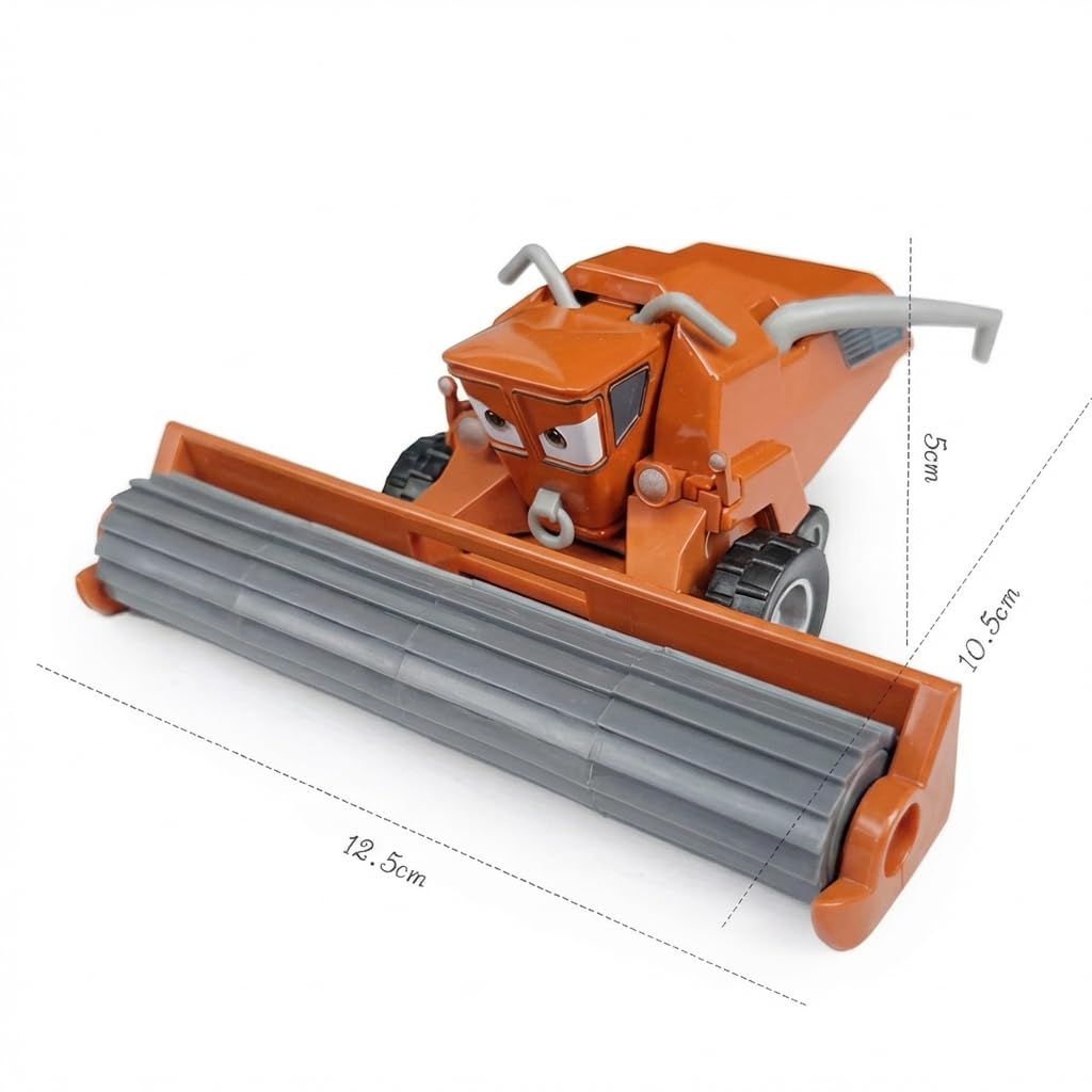 SRCICY 1:55-scale metal toy tractor for realistic, durable play.