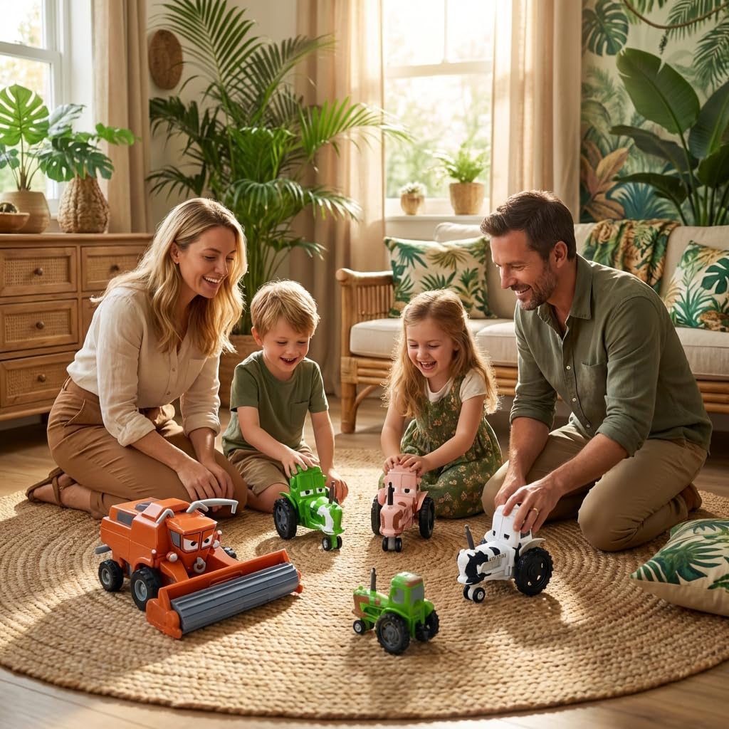 SRCICY fold-out tune-up playset invites pretend maintenance.