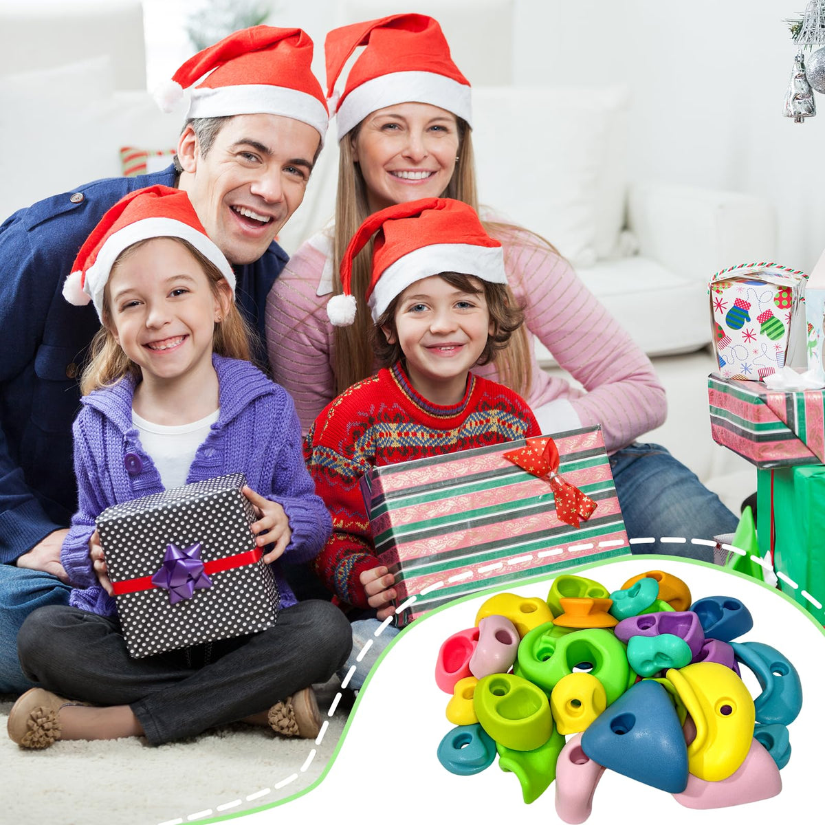 SREHRLY 230-lb capacity enables shared family use.
