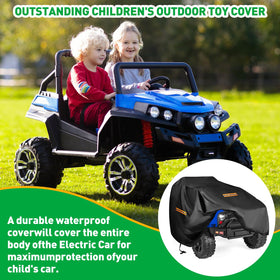 SRIMMIT fit on kids’ ride-on car demonstrates universal compatibility.