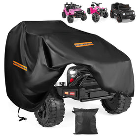 SRIMMIT large toy car cover outer view protects ride-on toys from sun and rain.