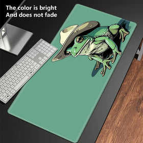SROJDHFJB multi-use mat doubles as a mouse pad and desk surface.
