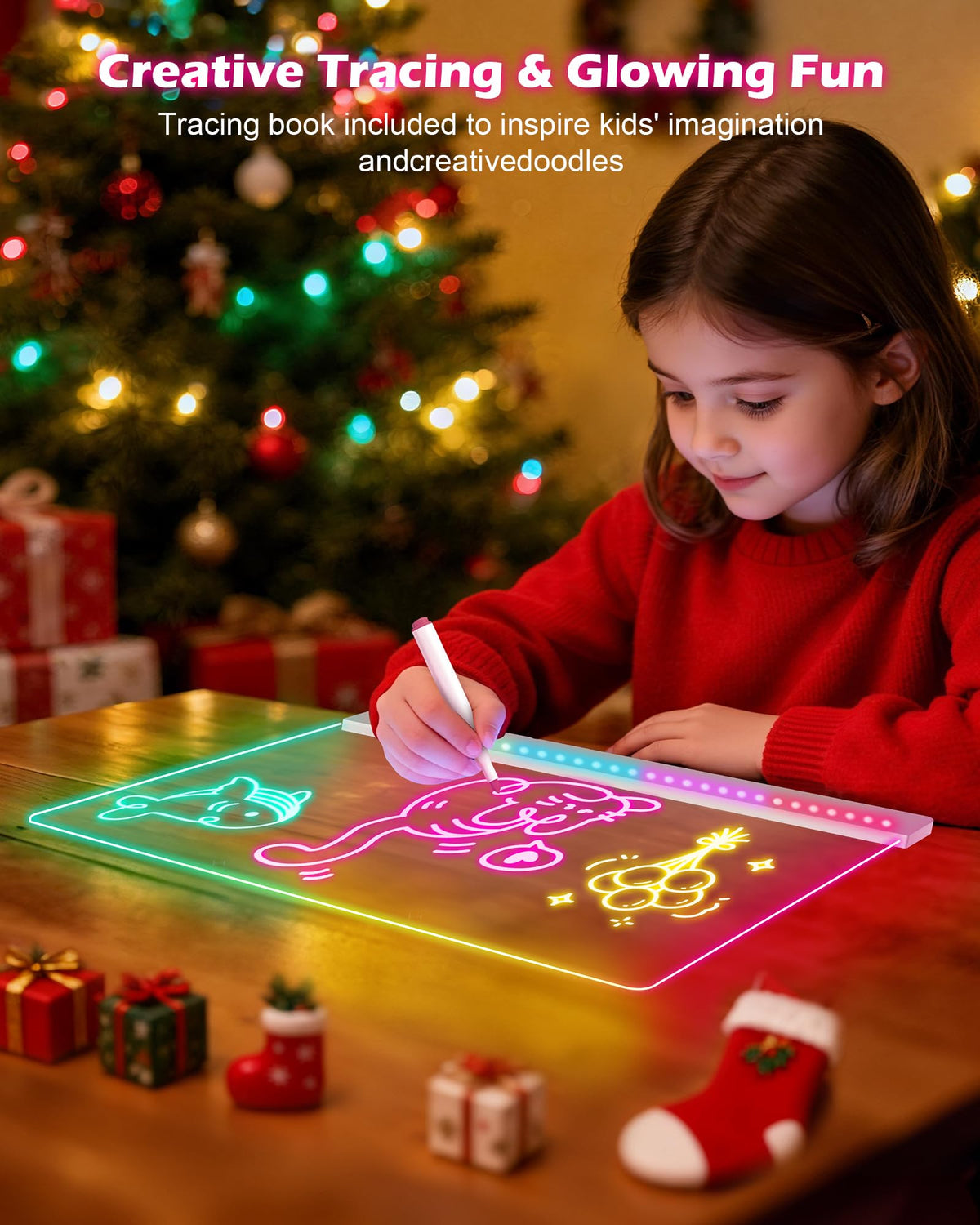SROT anti-scratch acrylic surface keeps drawings smooth and durable