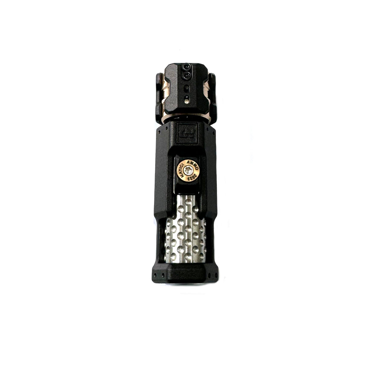 SRTODTG 2-Stage Slide Metal Fidget Top with smooth two-stage motion for focus
