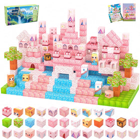 SSAWER magnetic blocks 100pcs in bright colors boost creativity and focus during play