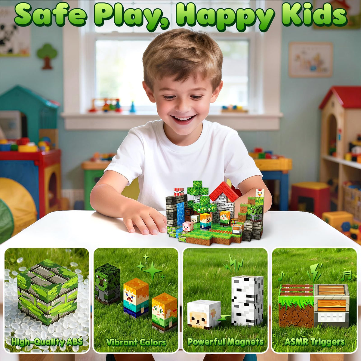 SSAWER blocks foster focus and fine motor skills during play