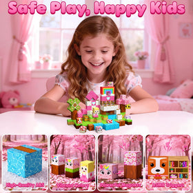 SSAWER magnetic blocks creative-play — screen-free, collaborative building for family fun.