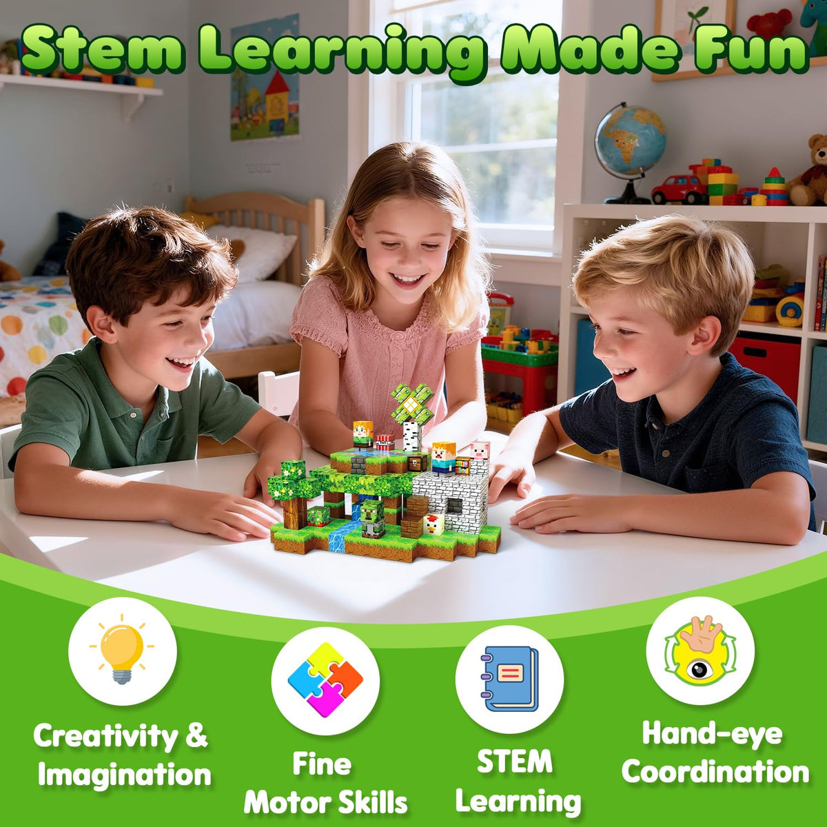 SSAWER blocks ideal for family time and classroom learning