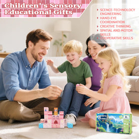 SSAWER magnetic cube set makes a thoughtful birthday or holiday learning gift