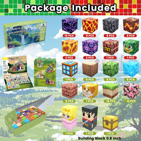 SSAWER magnetic blocks patterns variety encourages pattern recognition and creative exploration.