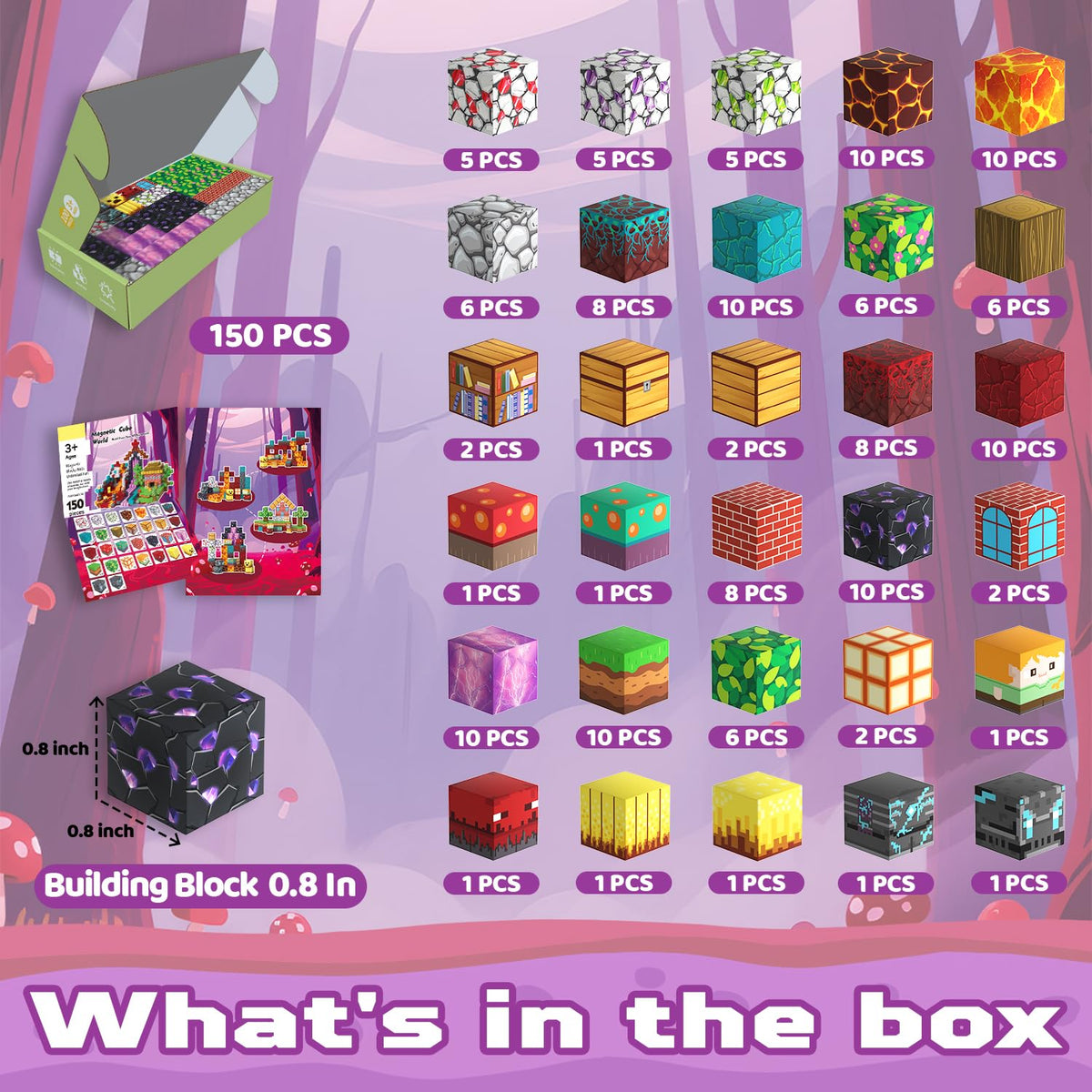 SSAWER storybook and pattern guides included for guided builds