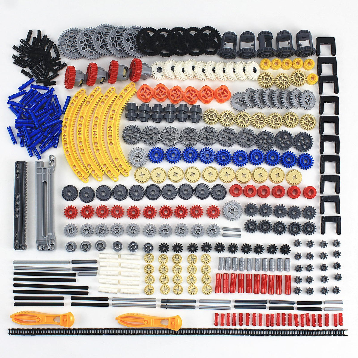 SSHLKBB 496pcs gears set for durable model building and quick upgrades.