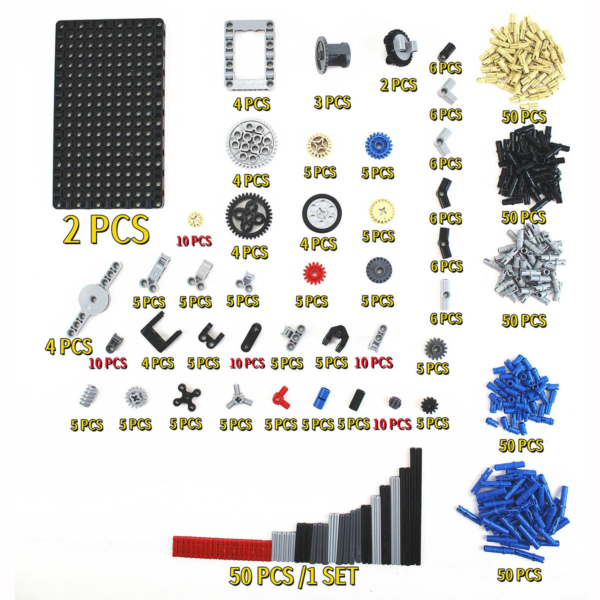 SSHLKBB precision gears set enables smooth power transmission.