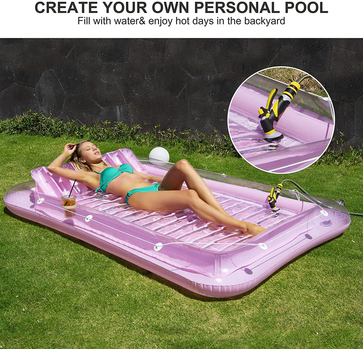 SLLAK includes pillow and cup holder for convenience.