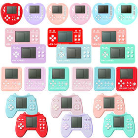 SSRMX arcade video game keychain collection—durable party favors for kids.