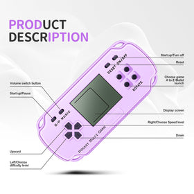 SSRMX portable mini gamepad keychain, easy to carry on keys, backpacks, or phone cases.