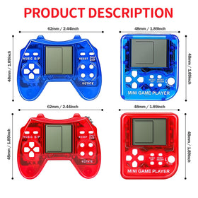 SSRMX video game party favor keychain, perfect for birthdays and events.