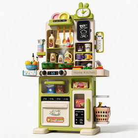 STACTCUTE 33.8in play kitchen stove with lights and sounds for imaginative cooking.