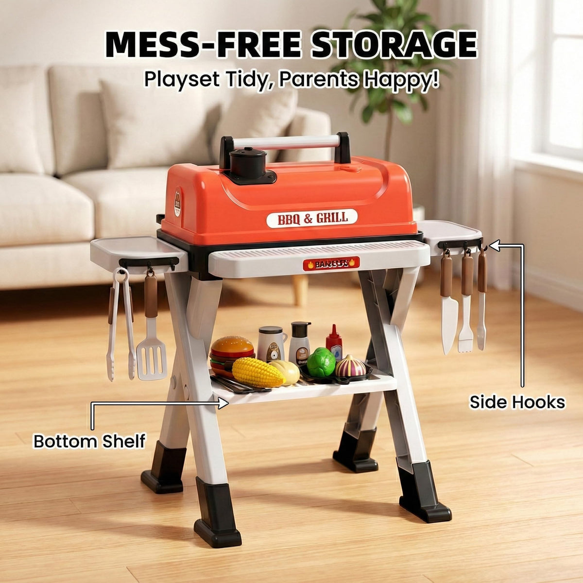 STACTCUTE ideal for backyard gatherings, camping or indoor pretend play.