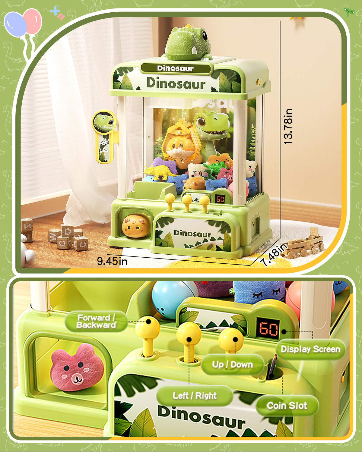 STACTCUTE USB or AA battery power offers flexible use