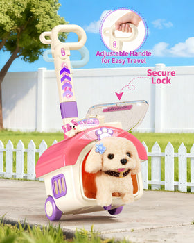 STACTCUTE toy accessories set with grooming, feeding, and care items boosts pretend play.