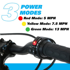 STACYC 16eDRIVE durable frame and 16-inch wheels support outdoor adventures.
