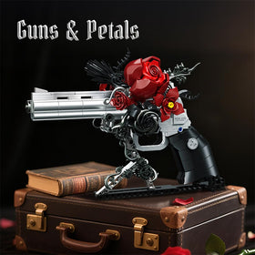 STADREWVY silver and black gun body with gothic finish for collectors
