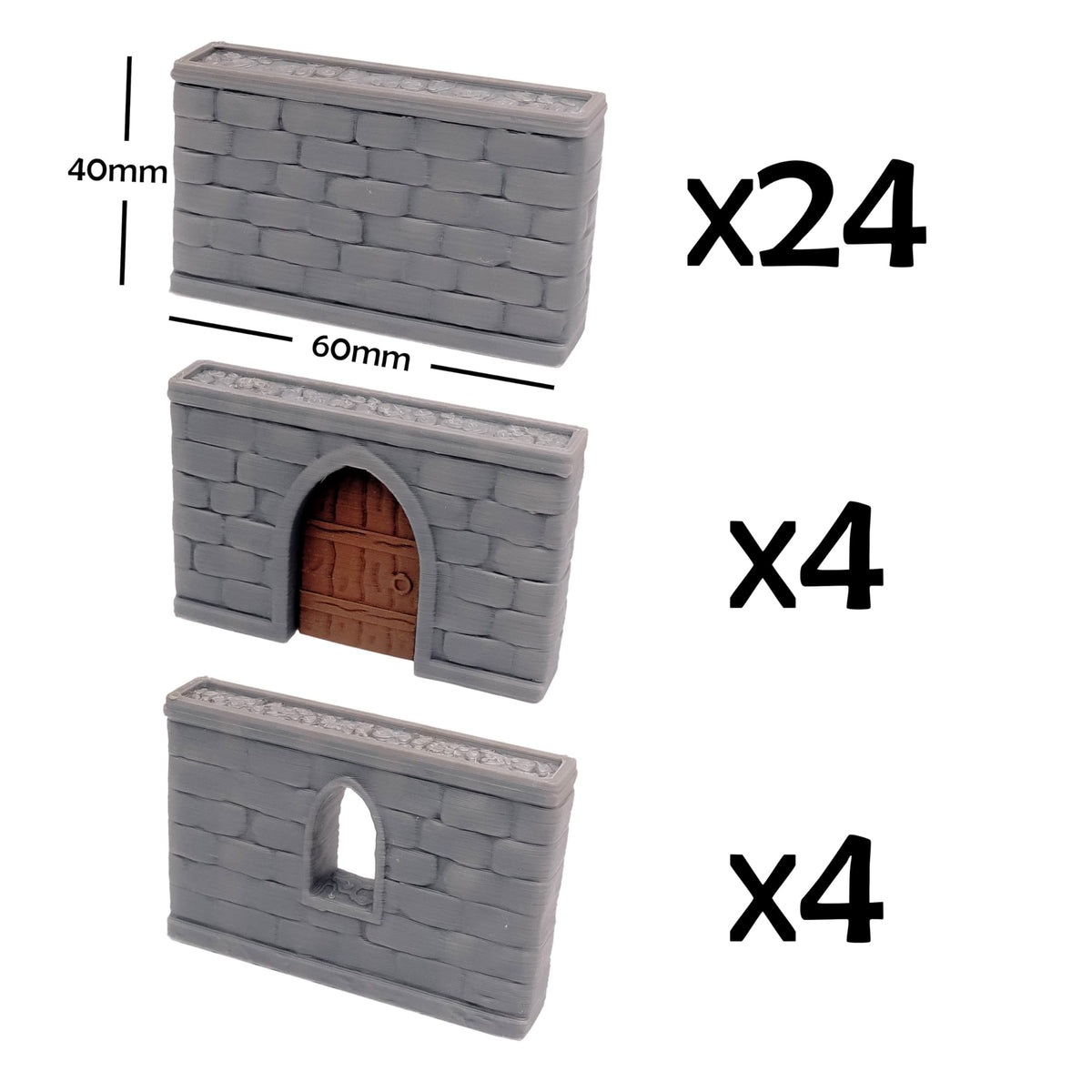 STAHLHAMMERS wall with windows enhances dungeon realism and line of sight