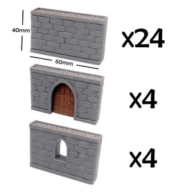 STAHLHAMMERS wall with windows enhances dungeon realism and line of sight