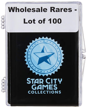 Star City Games 100 MTG rares bundle showcases diverse cards for collectors and players.