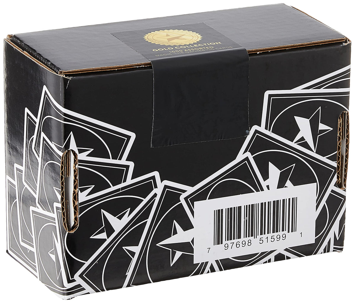 Star City Games gold collection packaging interior keeps cards organized.