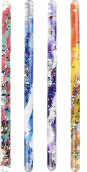 Star Magic Jumbo Spiral Glitter Wand with swirling glitter for imaginative dress-up play