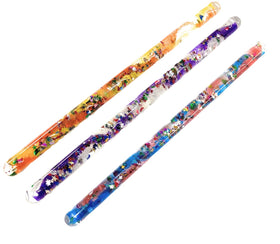 Star Magic Spiral Glitter Wands 3-pack for sensory play