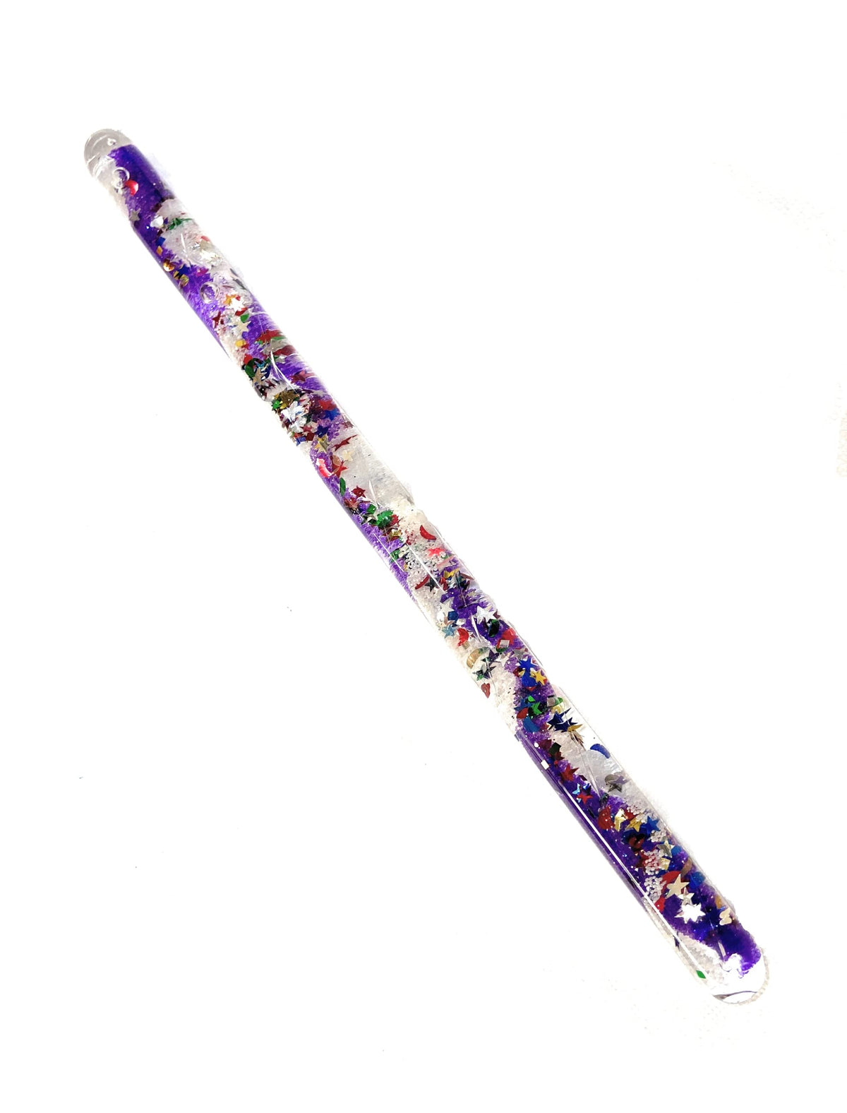 Star Magic spiral glitter wands provide visual and tactile stimulation