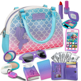 Star Princess mermaid purse shimmering scales for imaginative dress-up play.